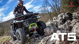 The Latest 500cc ATV, Walkaround look at the features of the AT5